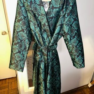 N by Nancy Teal Jacket Dress  NWT!